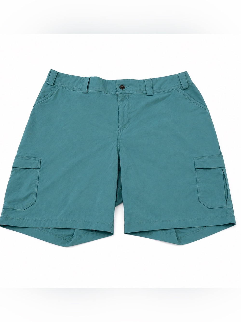 Duluth Trading Women’s Cargo Shorts 20W Teal Performance Hiking Utility Outdoor